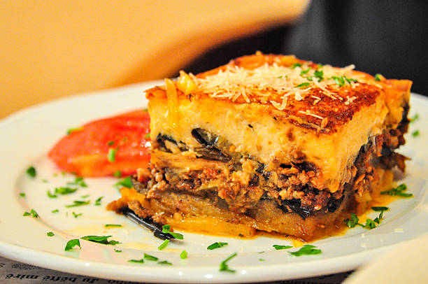 Traditional dish a Moussaka